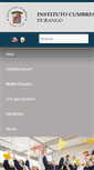 Mobile Screenshot of institutocumbresdurango.com